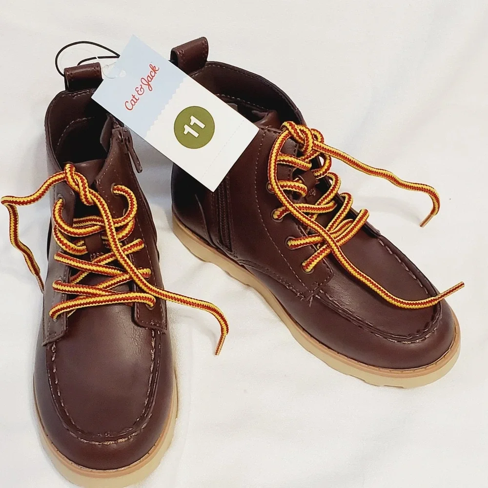 Cat & Jack Kids Boots Brown Size 11